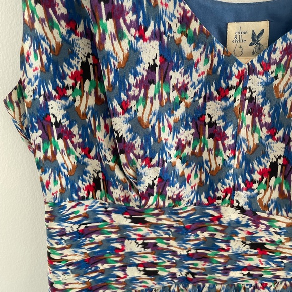 Anthropologie Edme & Esyllte Abstract Print | 2 - Picture 4 of 8